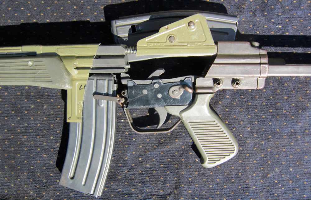 Cetme LC parts kit;Collapsible stock 5.56,Spain superior HK33,adapt L to LC-img-25