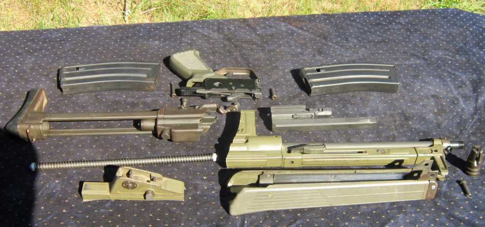 Cetme LC parts kit;Collapsible stock 5.56,Spain superior HK33,adapt L to LC-img-27