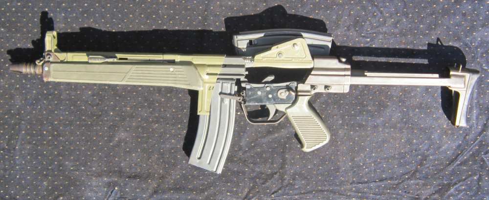 Cetme LC parts kit;Collapsible stock 5.56,Spain superior HK33,adapt L to LC-img-1