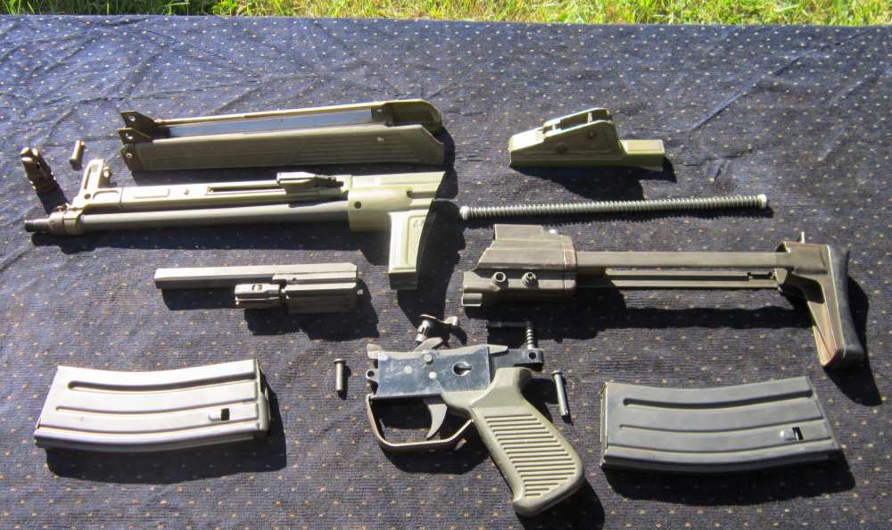 Cetme LC parts kit;Collapsible stock 5.56,Spain superior HK33,adapt L to LC-img-6