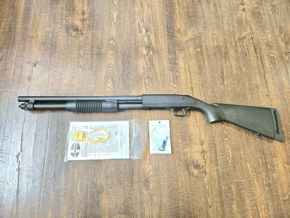 Mossberg 590 Persuader 18.5” Pump 6+1 Shotgun 20GA 20 GA Gauge NEVER FIRED!-img-3