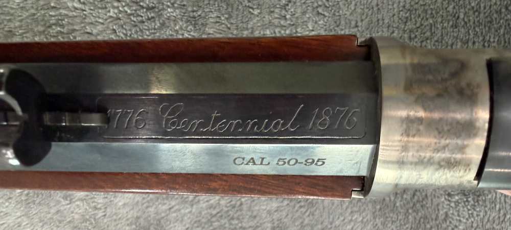 Cimarron Arms Centennial 1876 Lever Action in 50-95-img-3