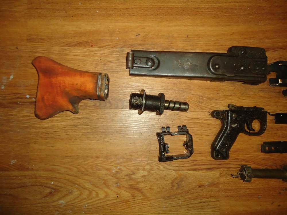 mg42/53 parts kit excellent hardwood stock long shroud-img-1