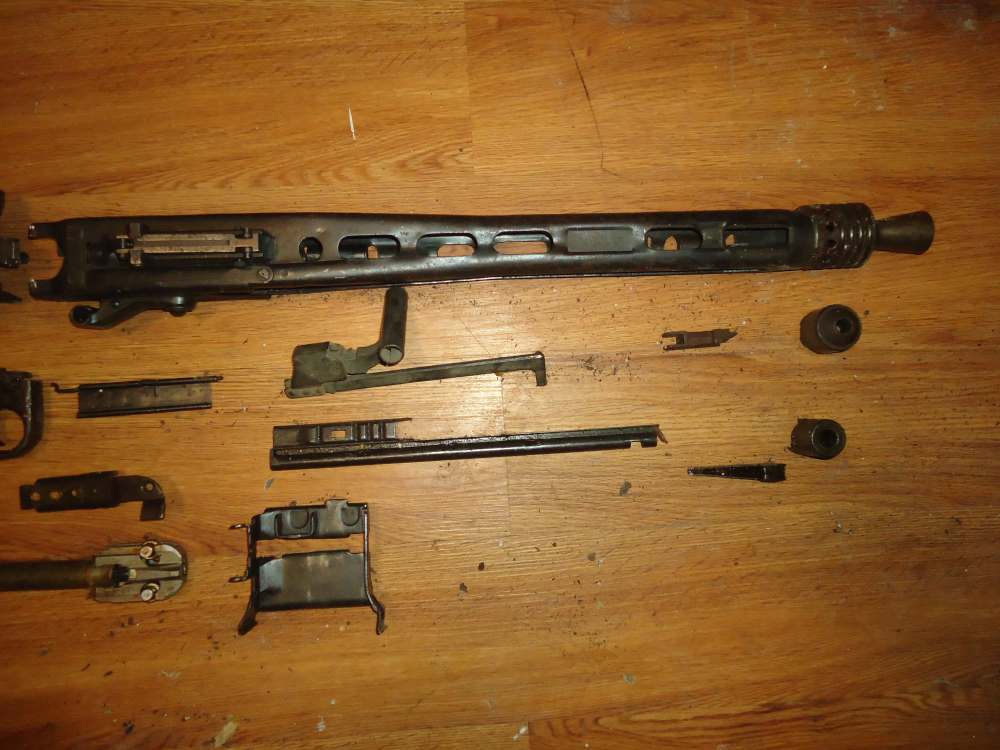 mg42/53 parts kit excellent hardwood stock long shroud-img-2