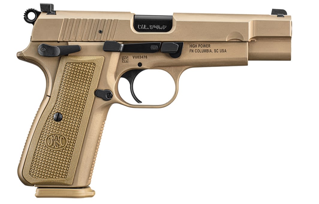 66-101117 FN High Power 9mm 4.7" 10 + 1rd Flat Dark Earth-img-0
