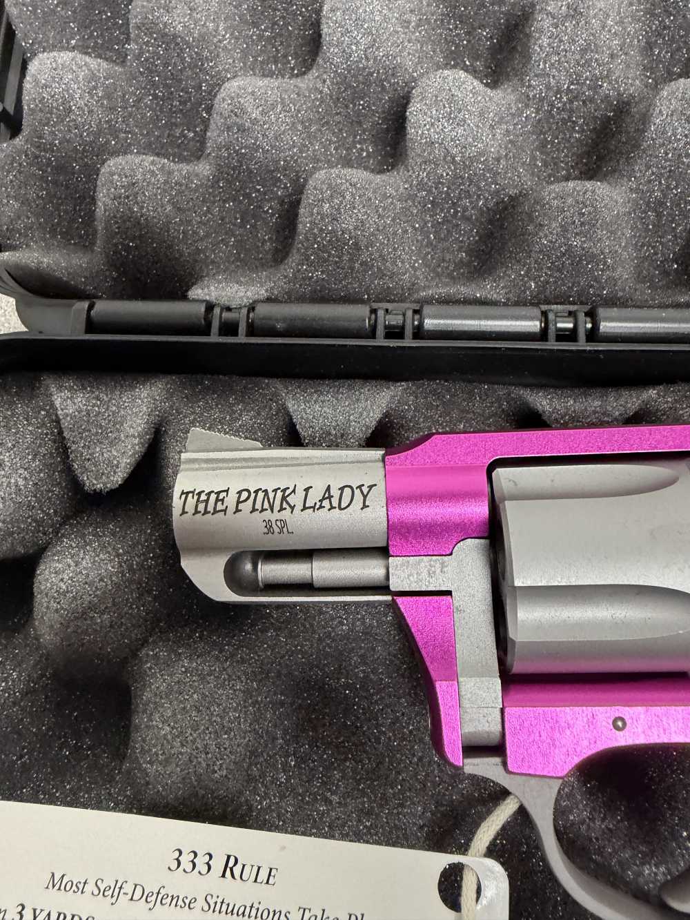 Charter Arms Pink Lady, 38 Special, 2”, 5 Rd, Double Action Only-img-1