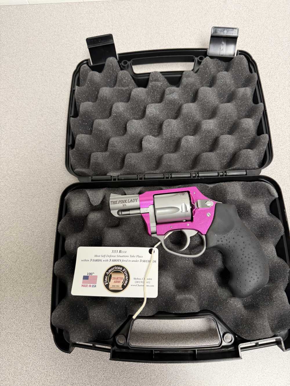 Charter Arms Pink Lady, 38 Special, 2”, 5 Rd, Double Action Only-img-0