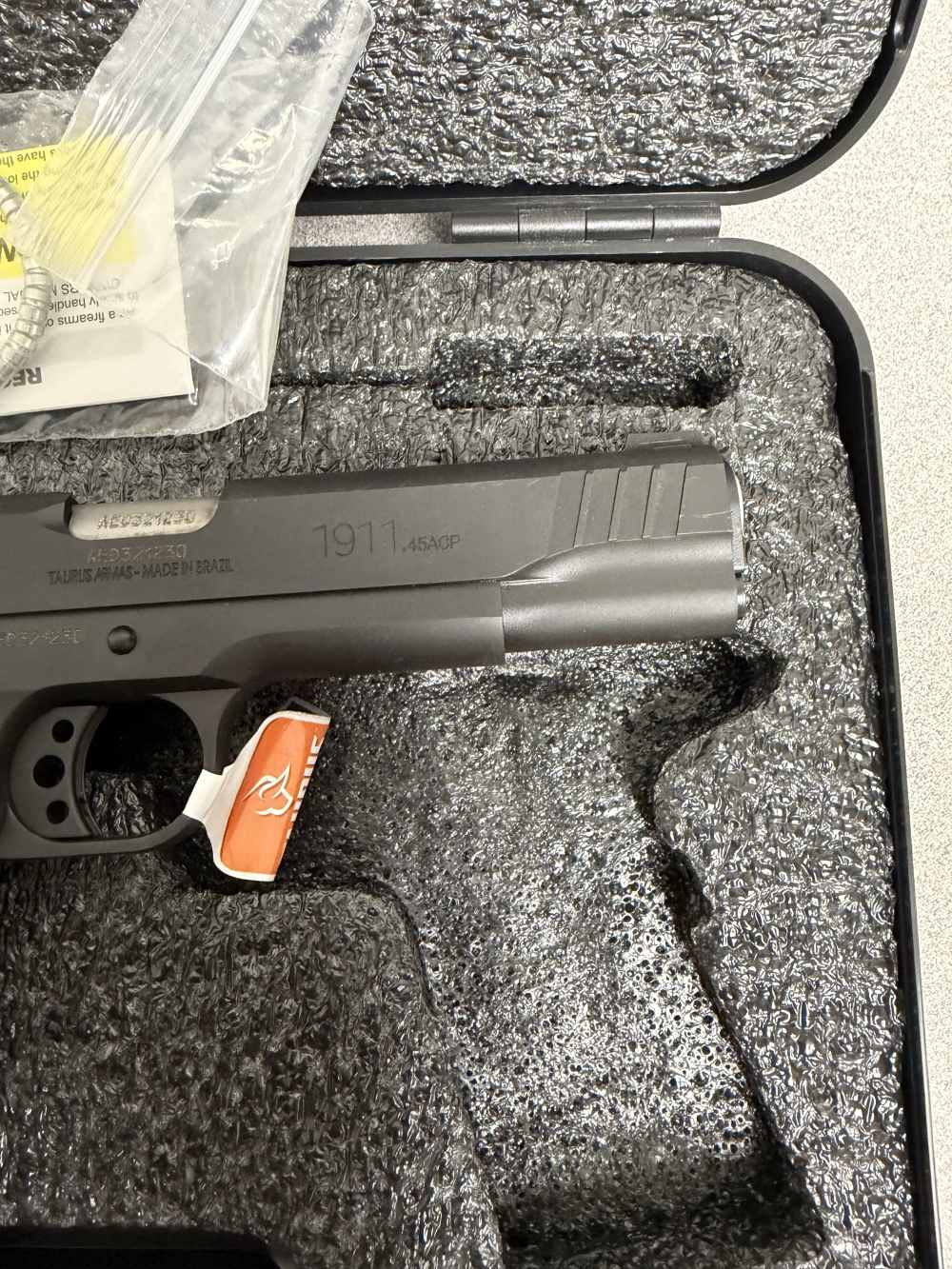 Taurus 1911 Pistol 1191101FS, 45 ACP, 5 in, Black Grip-img-5