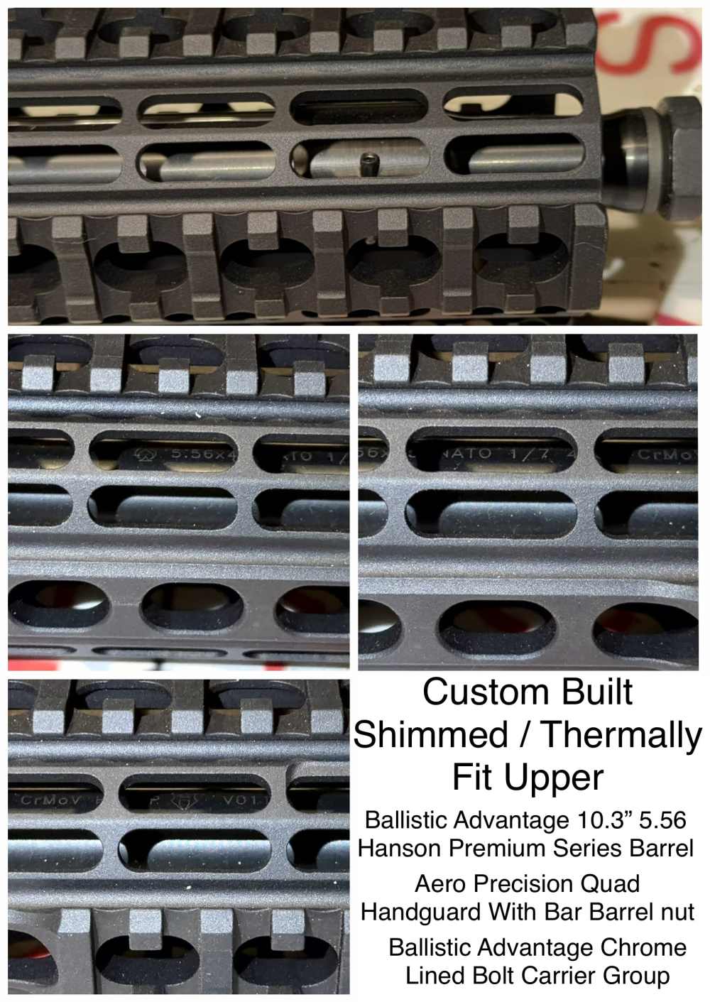Aero Precision Ballistic Advantage 10.3” 5.56 Complete Performance Upper -img-1
