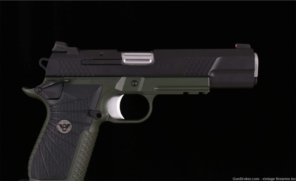 Wilson Combat EDC X9L, 9mm - VFI SIGNATURE, GREEN, TRITIUM-img-2