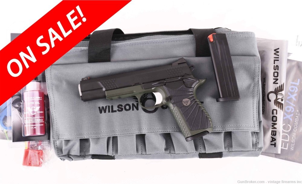 Wilson Combat EDC X9L, 9mm - VFI SIGNATURE, GREEN, TRITIUM-img-0