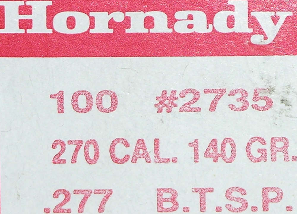 Hornady 270 0.277” 6.8mm Caliber 140 Grain BTSP Bullet 37 Pieces #2735-img-0