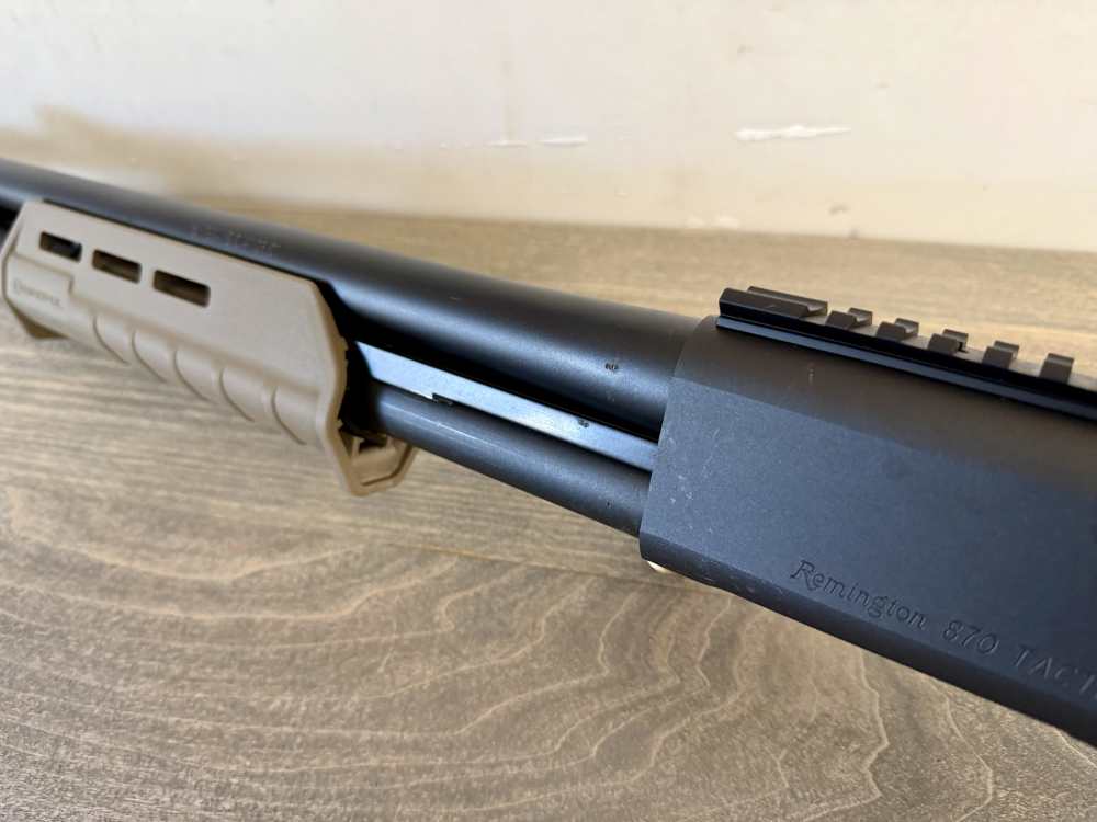 REMINGTON 870 TACTICAL 18.5” BREACHER BARREL GHOST RING SIGHTS MAGPUL 12 GA-img-9