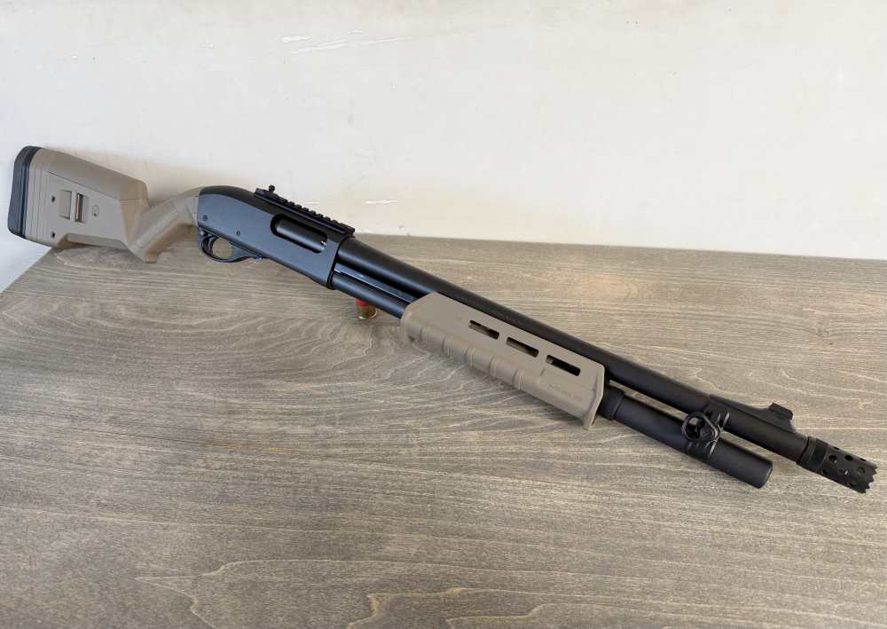 REMINGTON 870 TACTICAL 18.5” BREACHER BARREL GHOST RING SIGHTS MAGPUL 12 GA-img-0