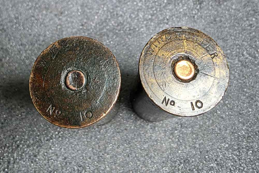 Set of 8 Brass Winchester No. 10 Shotshells With Extras-img-7
