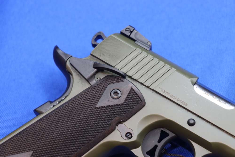 Balikli Arms 1911 Silver Eagle Pistol 45ACP OD GREEN Walnut Grip BLK45-1911-img-13