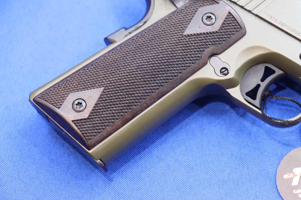 Balikli Arms 1911 Silver Eagle Pistol 45ACP OD GREEN Walnut Grip BLK45-1911-img-15