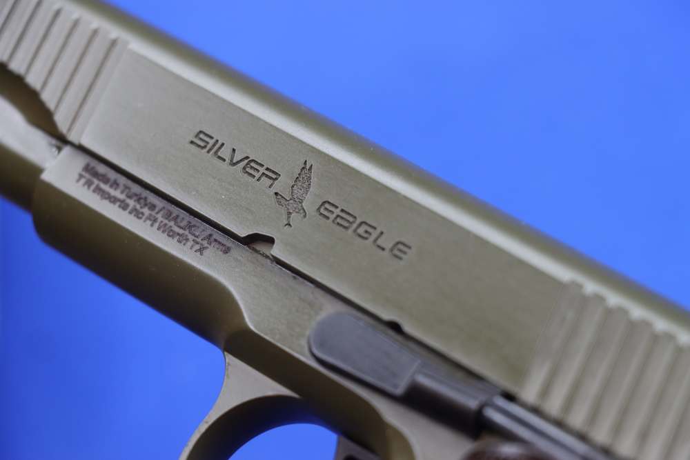 Balikli Arms 1911 Silver Eagle Pistol 45ACP OD GREEN Walnut Grip BLK45-1911-img-22