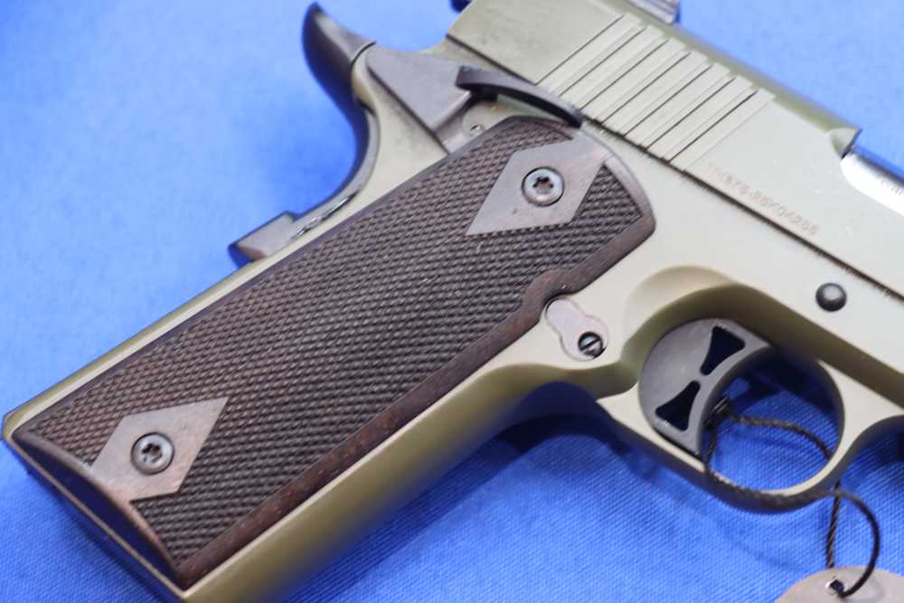 Balikli Arms 1911 Silver Eagle Pistol 45ACP OD GREEN Walnut Grip BLK45-1911-img-14