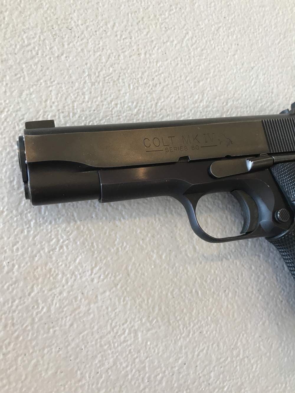 COLT MKIV SERIES 80 LIGHTWEIGHT COMMANDER MODEL 45ACP USED!-img-2