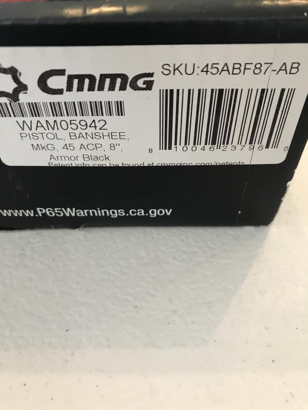 CMMG BANSHEE MKG 45ACP 8” NEW!-img-2