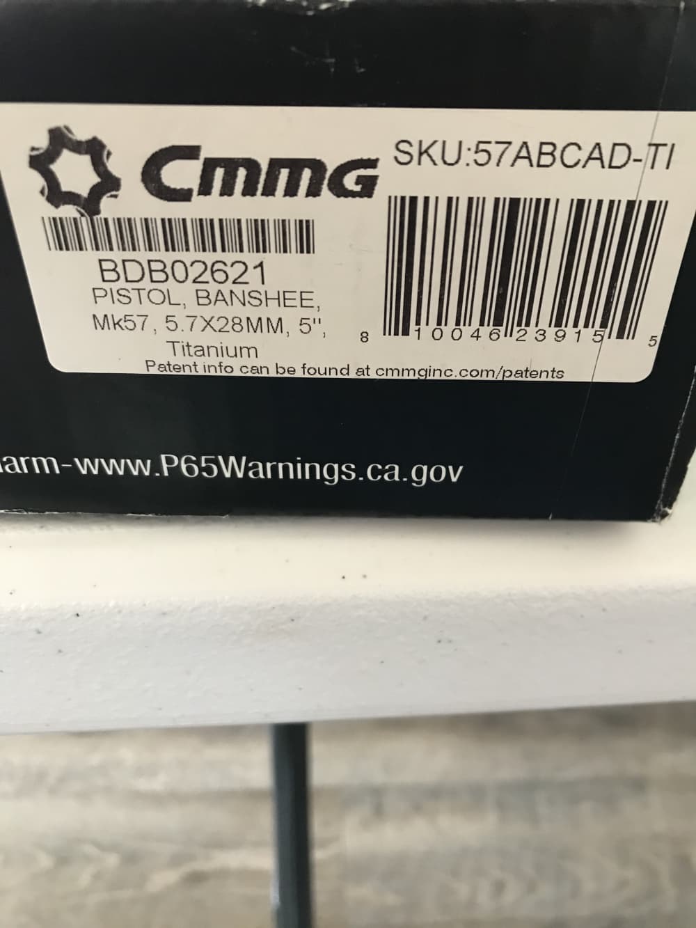 CMMG BANSHEE MK57 5.7x28 TITANIUM NEW!-img-2