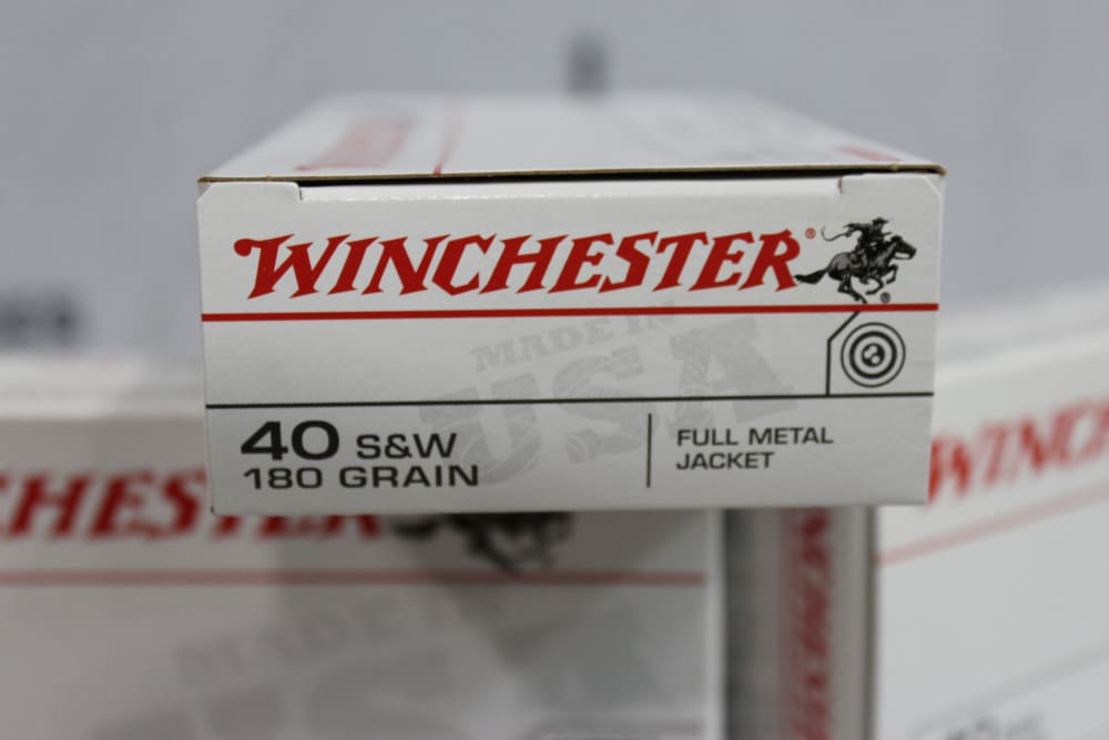Winchester FMJ Target 40s&w 180gr Q4238 500rds DL/Adult Signature Required!-img-1