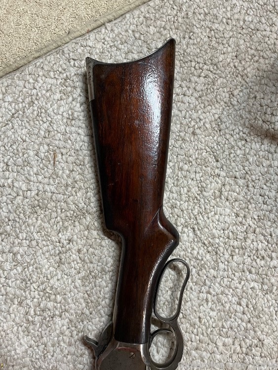 Winchester 1886 antique Pistol Grip semi-deluxe Special Order 45-70-img-16