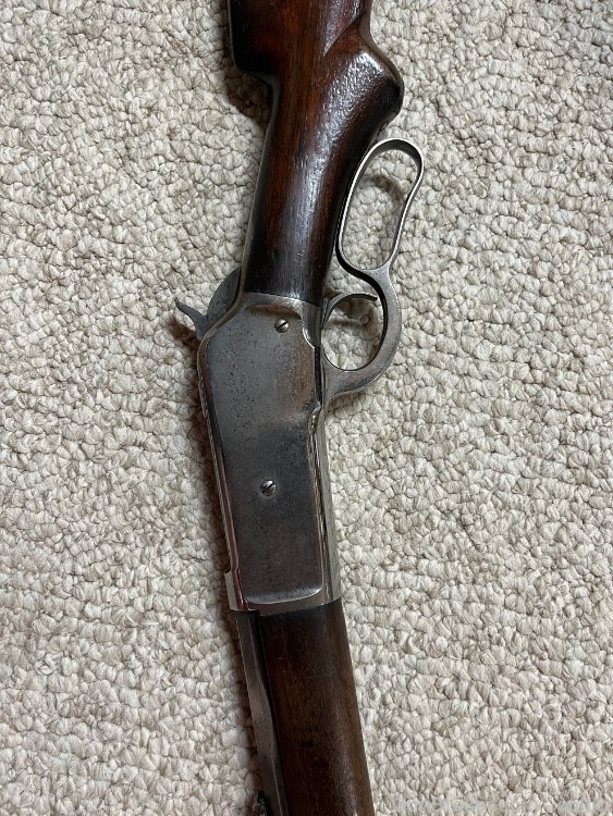 Winchester 1886 antique Pistol Grip semi-deluxe Special Order 45-70-img-15