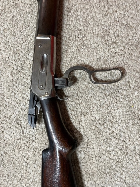 Winchester 1886 antique Pistol Grip semi-deluxe Special Order 45-70-img-0