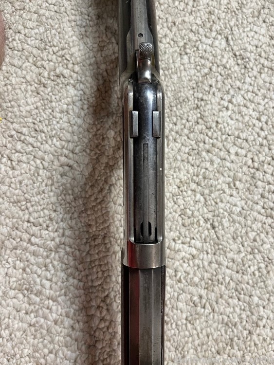 Winchester 1886 antique Pistol Grip semi-deluxe Special Order 45-70-img-11