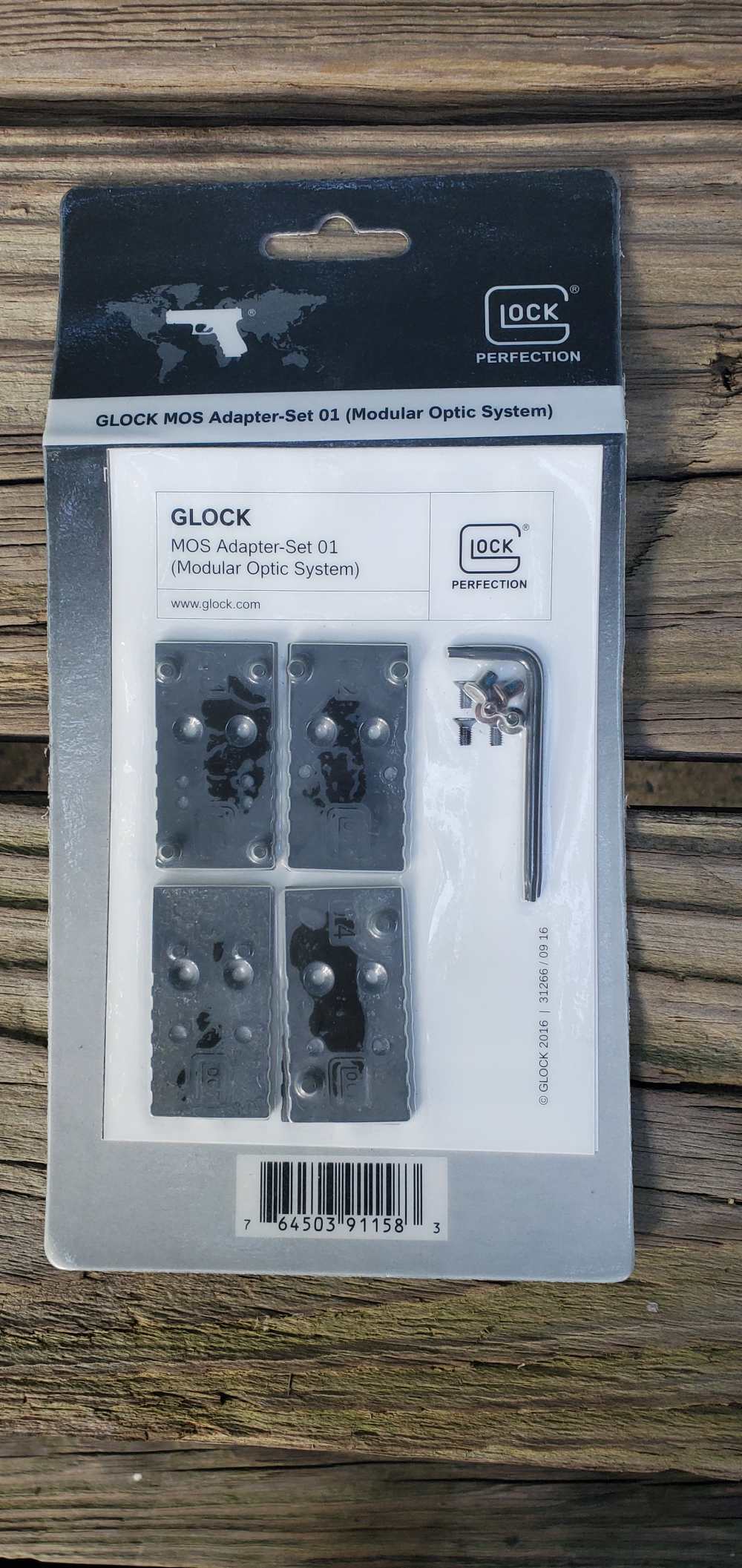 Factory Glock MOS Adapter - Set 01 (Modular Optic System)-img-0
