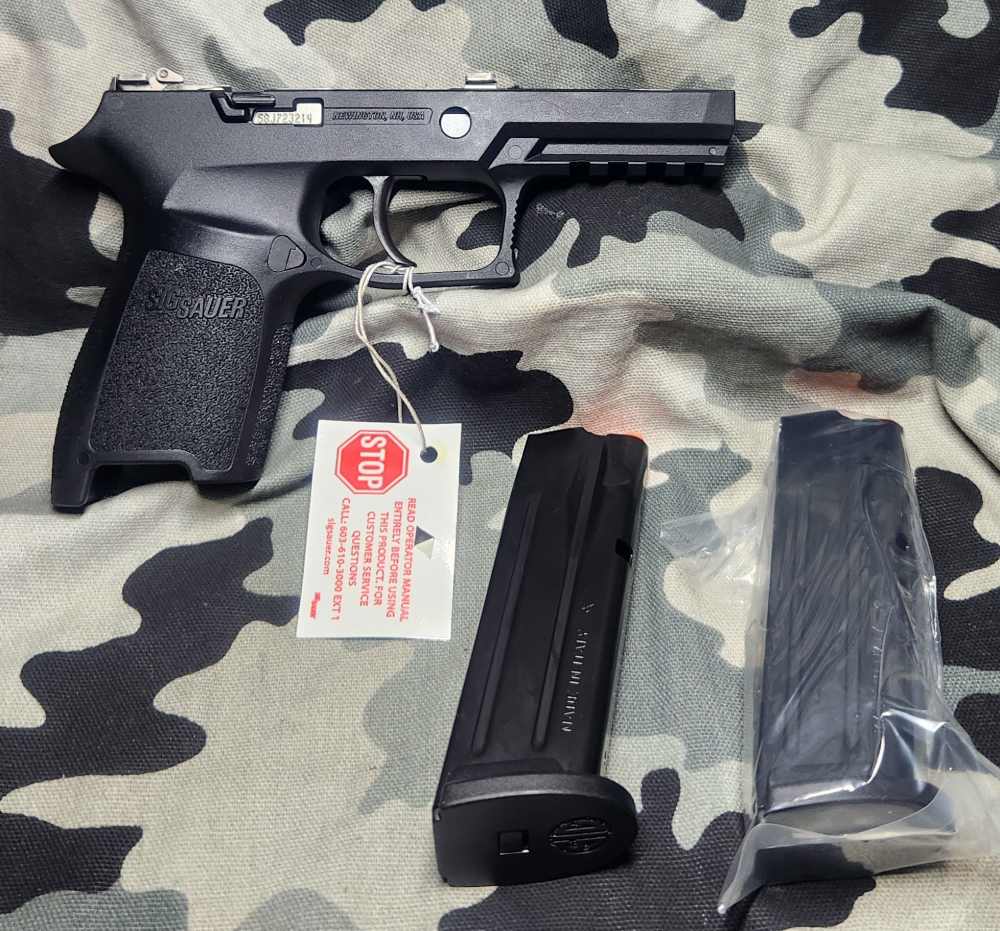 Sig P320 Complete 9MM Frame Compact  2-15Rnd     FSU Included      New-img-0