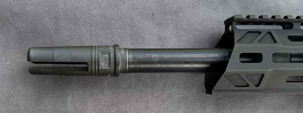 Armalite AR-10 (T) .308 Semiauto Rifle, Customized, SureFire Flash Hider-img-12