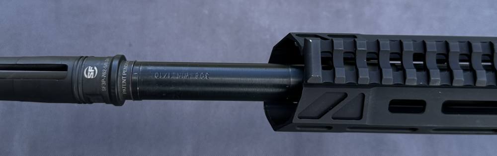 Armalite AR-10 (T) .308 Semiauto Rifle, Customized, SureFire Flash Hider-img-38