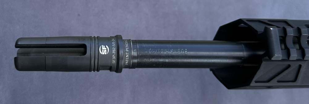 Armalite AR-10 (T) .308 Semiauto Rifle, Customized, SureFire Flash Hider-img-39