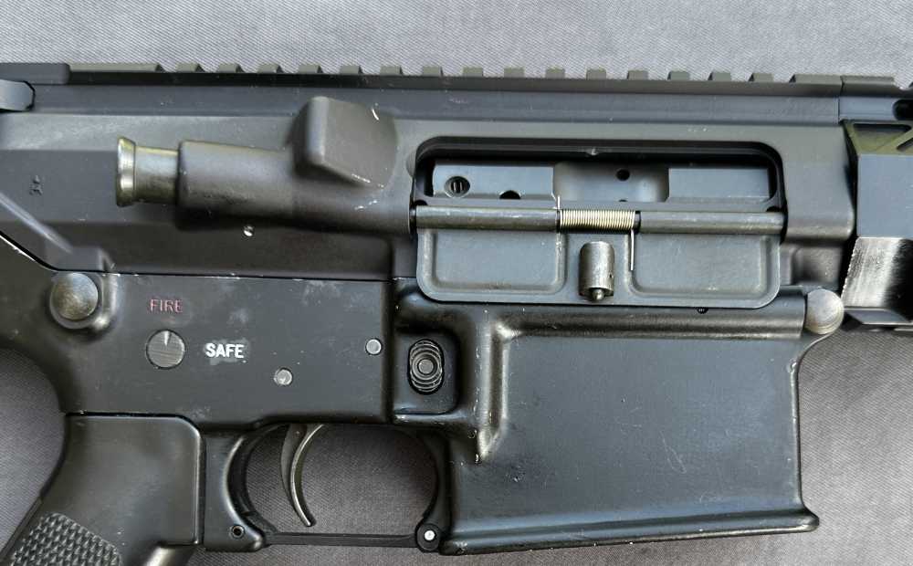 Armalite AR-10 (T) .308 Semiauto Rifle, Customized, SureFire Flash Hider-img-17