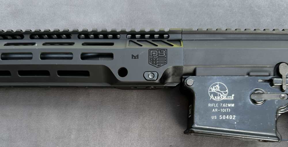 Armalite AR-10 (T) .308 Semiauto Rifle, Customized, SureFire Flash Hider-img-7