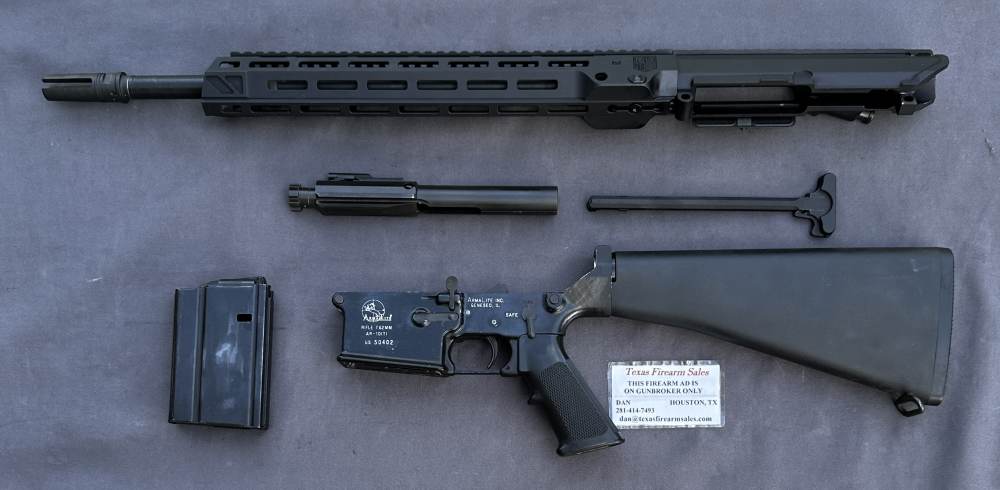 Armalite AR-10 (T) .308 Semiauto Rifle, Customized, SureFire Flash Hider-img-57