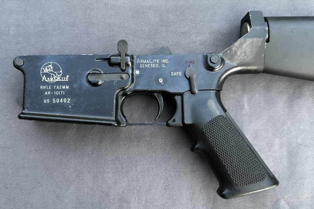 Armalite AR-10 (T) .308 Semiauto Rifle, Customized, SureFire Flash Hider-img-58