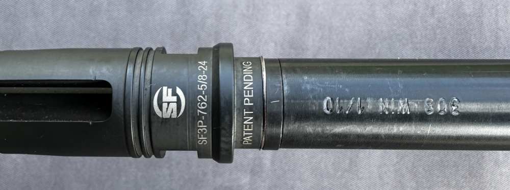 Armalite AR-10 (T) .308 Semiauto Rifle, Customized, SureFire Flash Hider-img-41