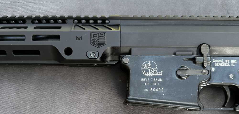 Armalite AR-10 (T) .308 Semiauto Rifle, Customized, SureFire Flash Hider-img-6