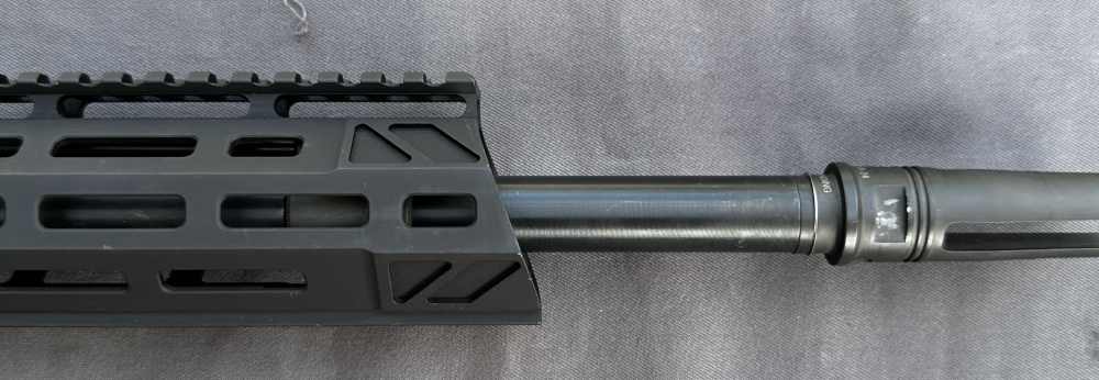 Armalite AR-10 (T) .308 Semiauto Rifle, Customized, SureFire Flash Hider-img-24