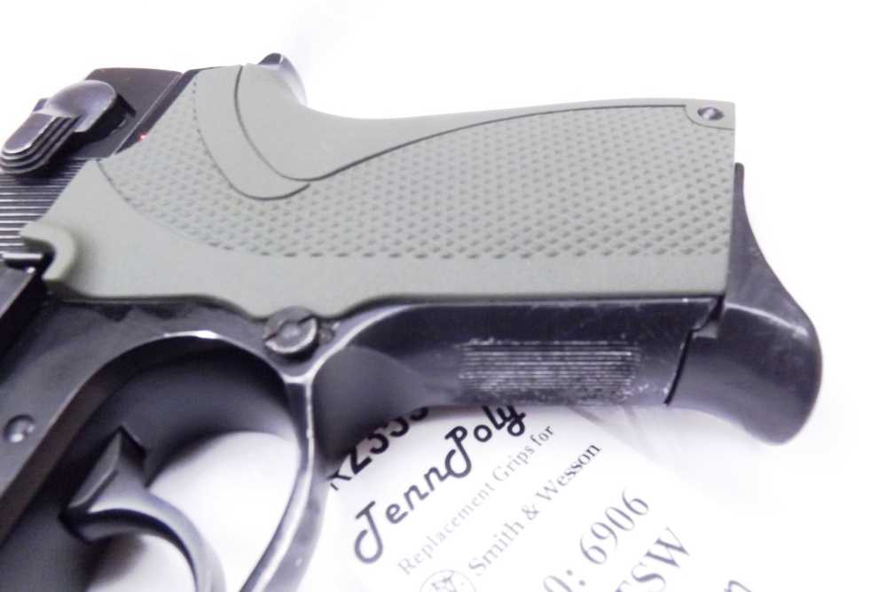 S&W 6904 6906 6946 4013TSW OD Green Grip Smith & Wesson 6900 3 ship free -img-4
