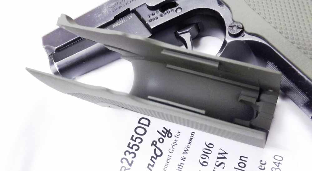 S&W 6904 6906 6946 4013TSW OD Green Grip Smith & Wesson 6900 3 ship free -img-12