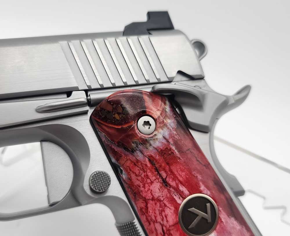 KRC Kings River Custom Level 1 SS 1911 Govt 45ACP W/ Red Mammoth Layaway-img-7