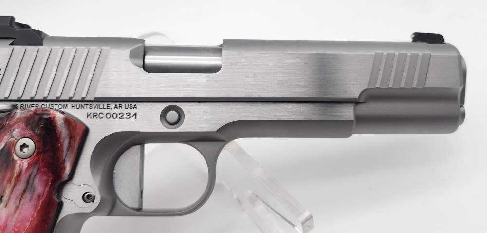 KRC Kings River Custom Level 1 SS 1911 Govt 45ACP W/ Red Mammoth Layaway-img-20