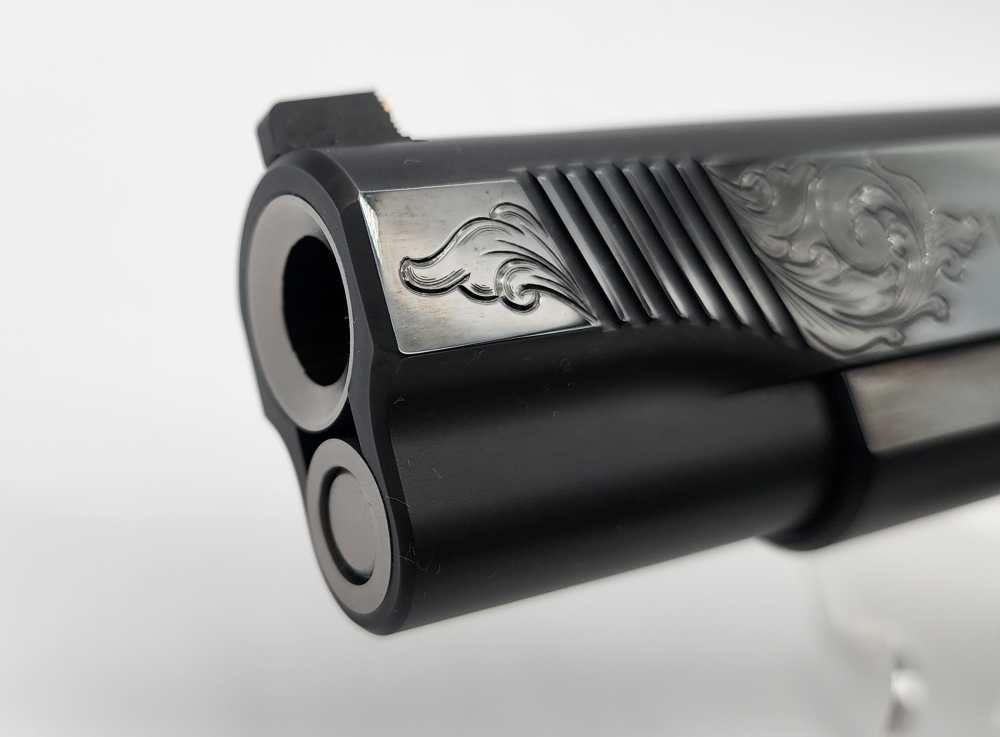 Wilson Combat Tactical Supergrade 1911 45ACP Blued Engraved 5" Layaway-img-22