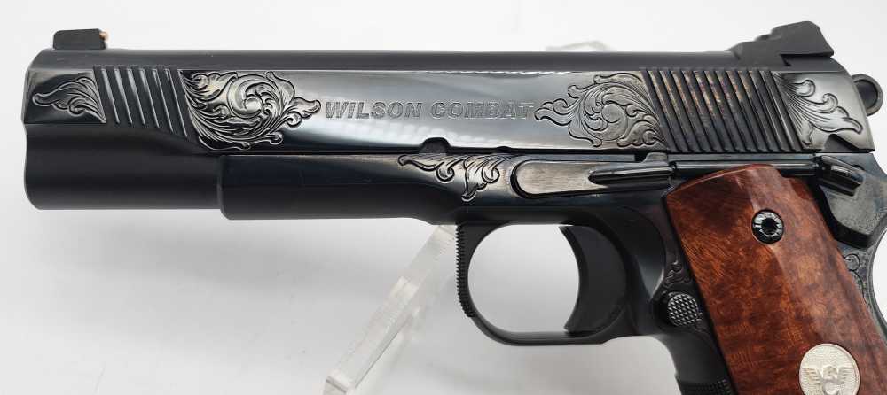 Wilson Combat Tactical Supergrade 1911 45ACP Blued Engraved 5" Layaway-img-20
