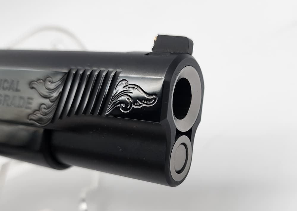 Wilson Combat Tactical Supergrade 1911 45ACP Blued Engraved 5" Layaway-img-11